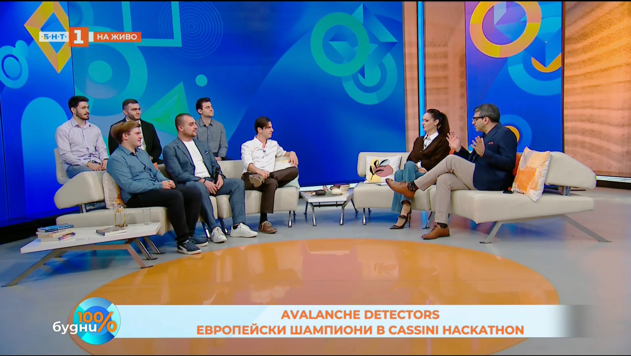 BNT live segment: Avalanche Detectors — European Champions in CASSINI Hackathon.